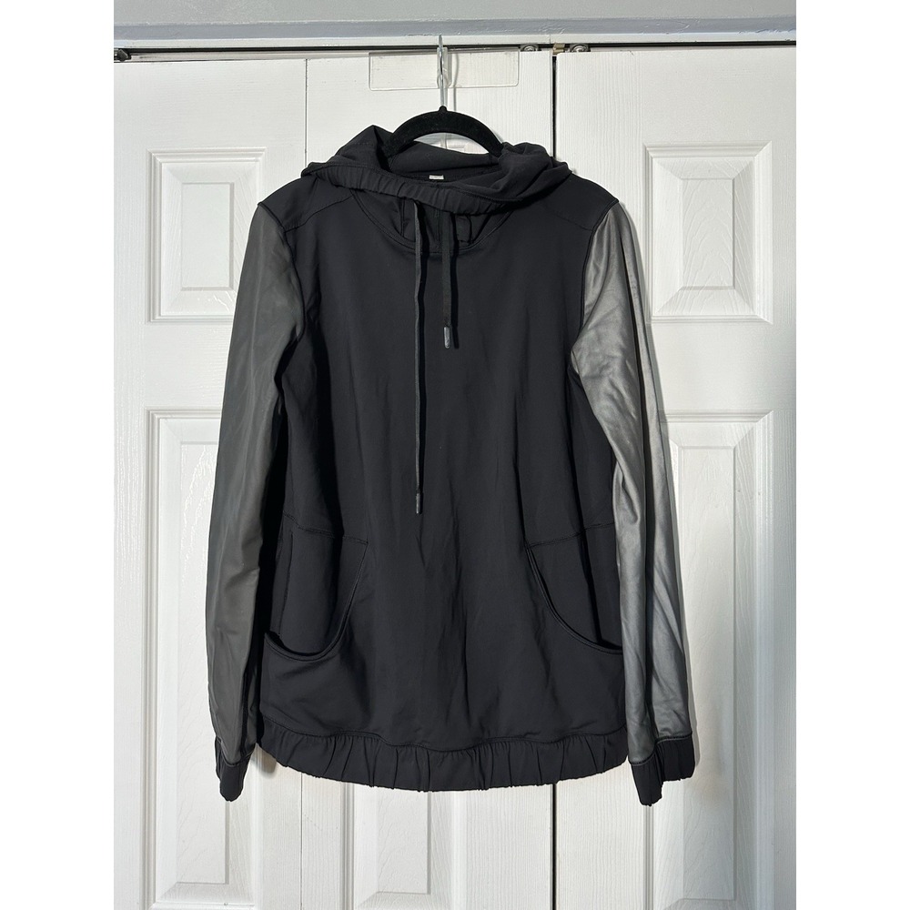 LULULEMON Fleet Street Hoodie *Reflective Women's Size M Black  $178